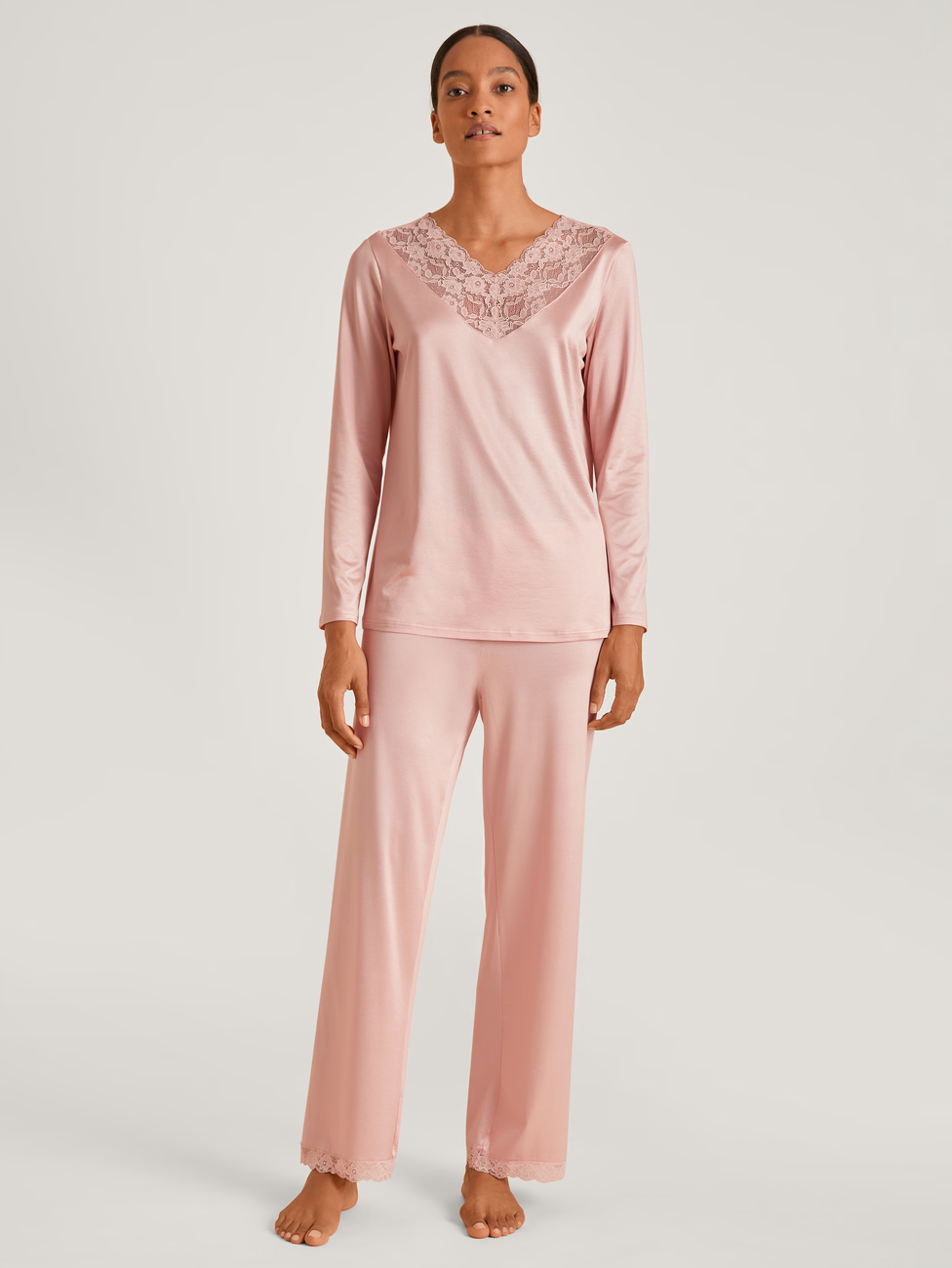 CALIDA 100 NATURE ROMANCE Pyjama Lingerie Wolf