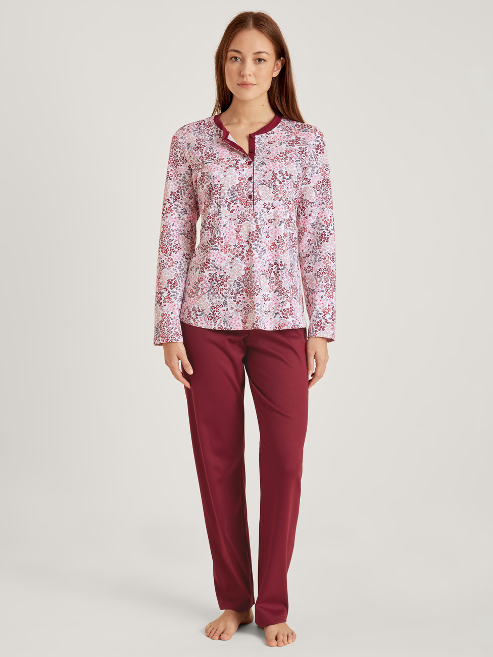 CALIDA MIDNIGHT FLOWERS Pyjama