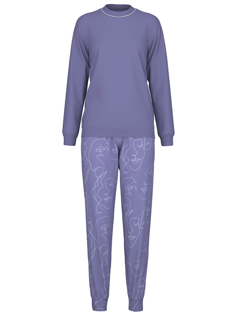 CALIDA NIGHT LOVERS Bündchen-Pyjama