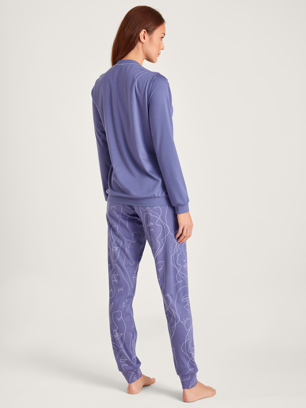 CALIDA NIGHT LOVERS Bündchen-Pyjama