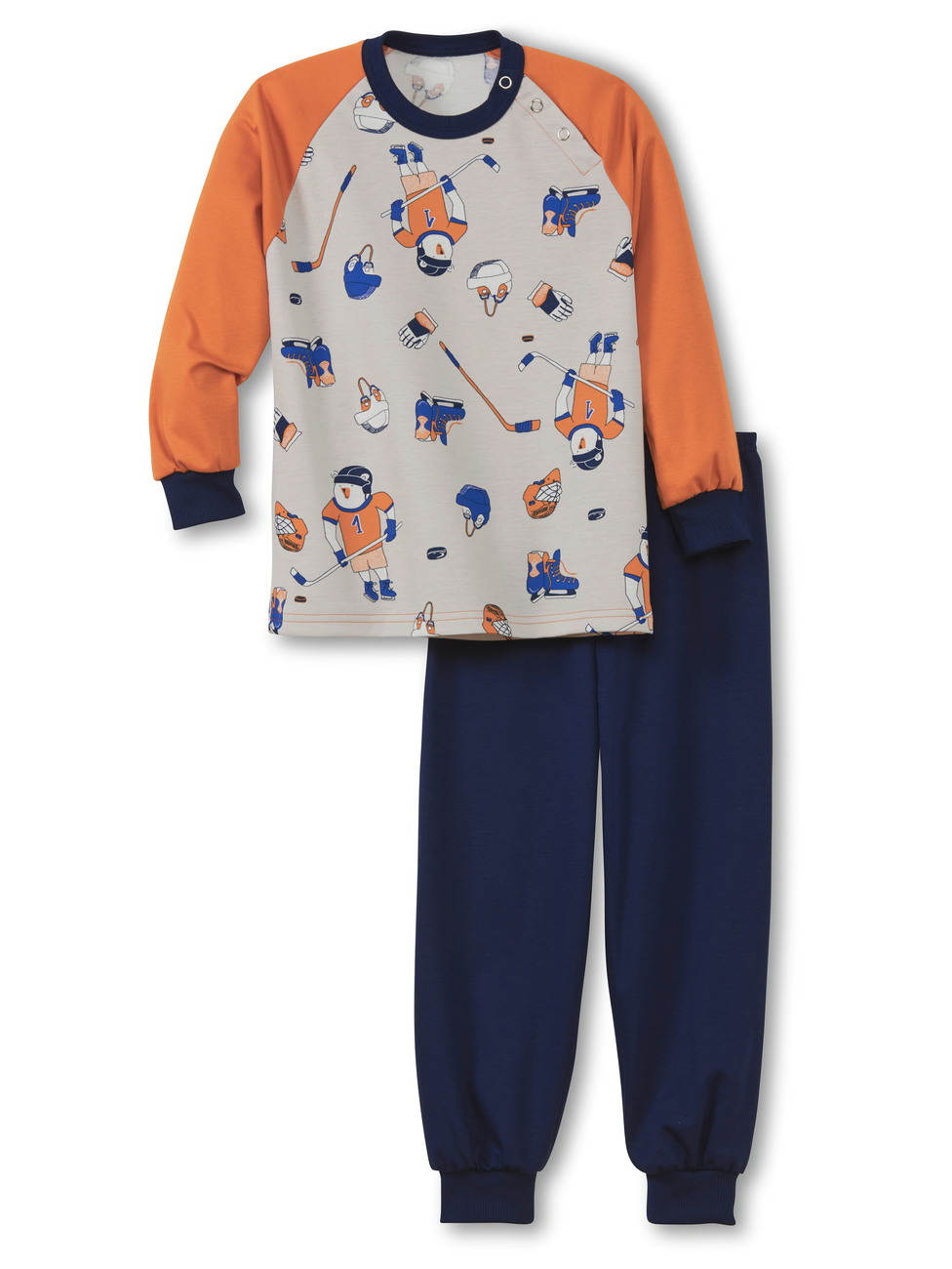 CALIDA TODDLERS HOCKEY Pyjama avec bords élastiques