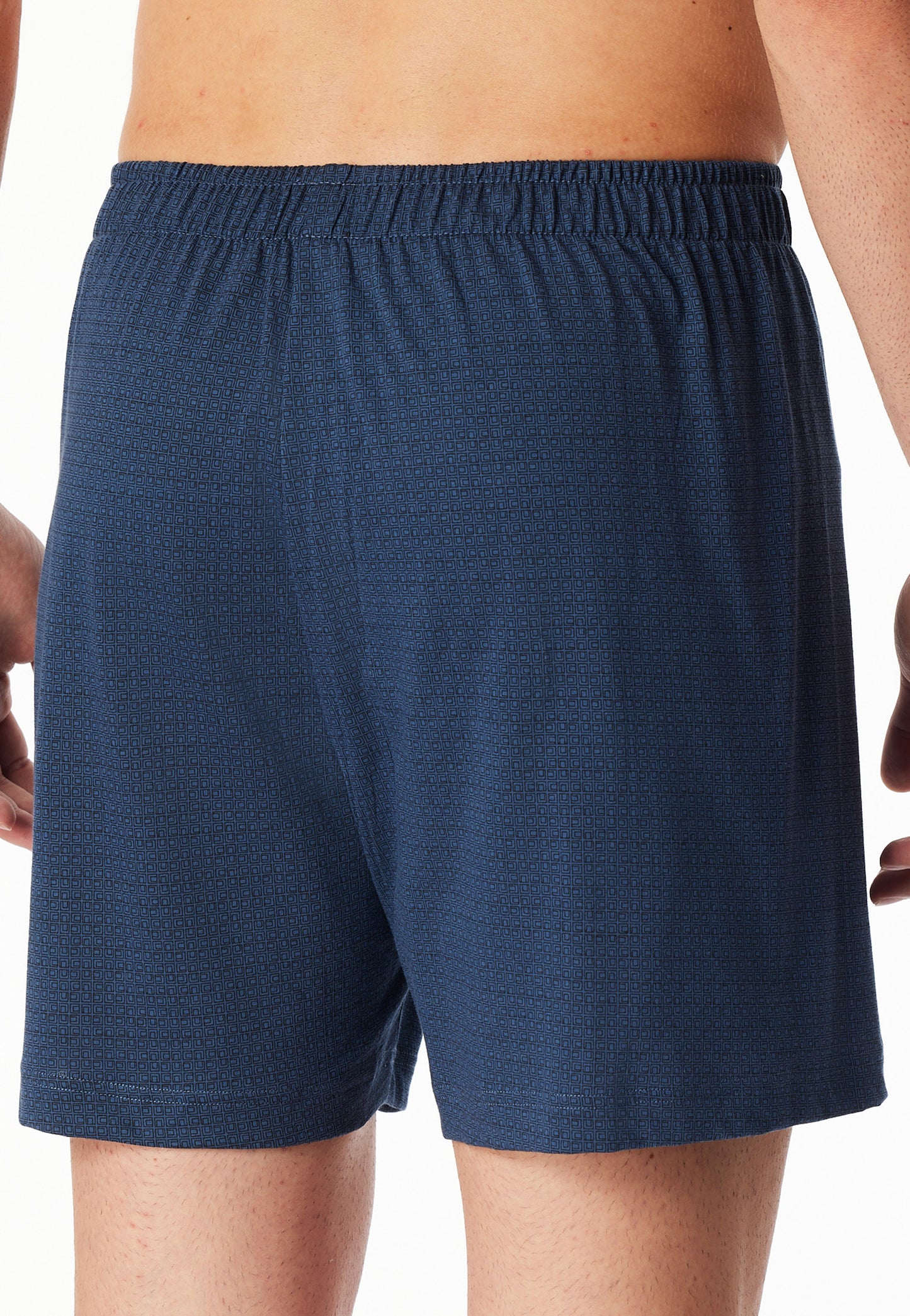 182427-910 Schiesser Boxer shorts 2-pack jersey plain patterned - Boxer shorts multipack