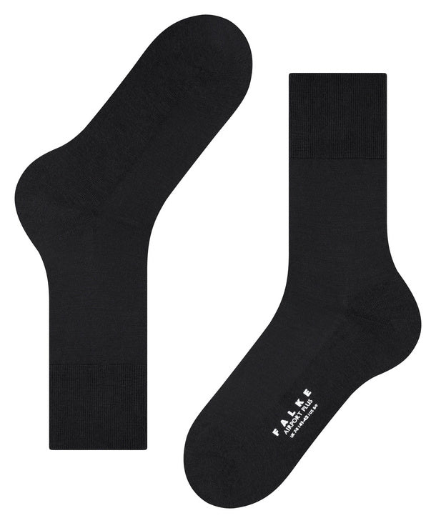 Airport Plus Herren Socken
mit Sohlenpolsterung
Farbe black