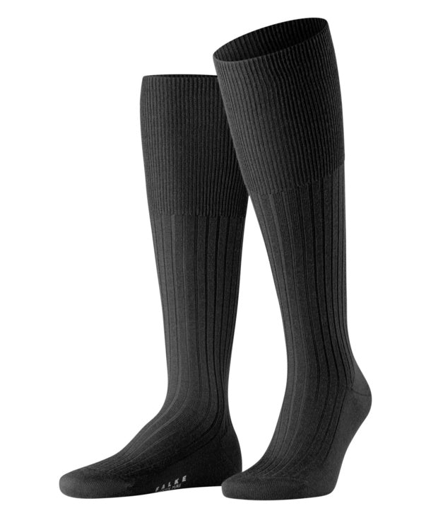 Bristol Pure Hommes Mi-bas avec laine vierge Couleur : black