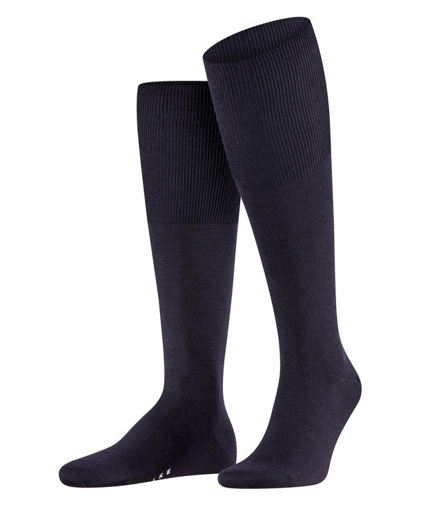 Airport Hommes Mi-bas avec laine vierge Couleur : dark navy