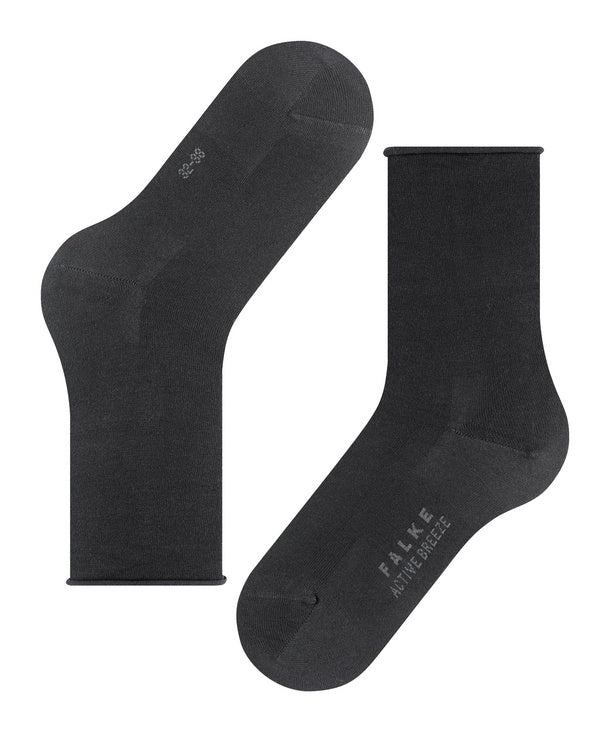 Active Breeze Femmes Chaussettes rafraîchissant Couleur : black
