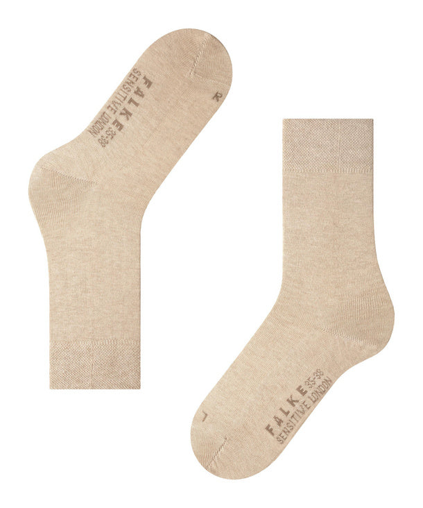 Sensitive London Damen Socken
für Diabetiker geeignet
Farbe sand mel.