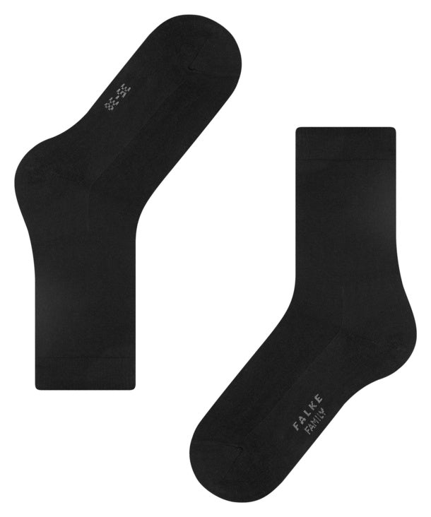 Family Women Socks
with sustainable cotton
Colour: black