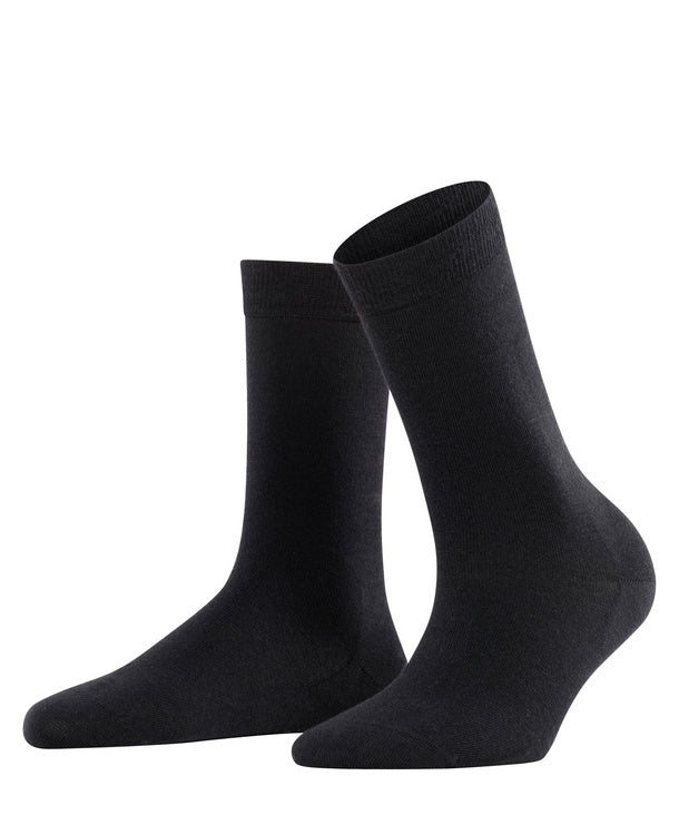 Softmerino Femmes Chaussettes avec laine mérinos Couleur : black