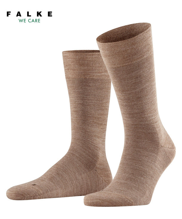 Sensitive Berlin Hommes Chaussettes Convient aux diabétiques Couleur : nutmeg mel