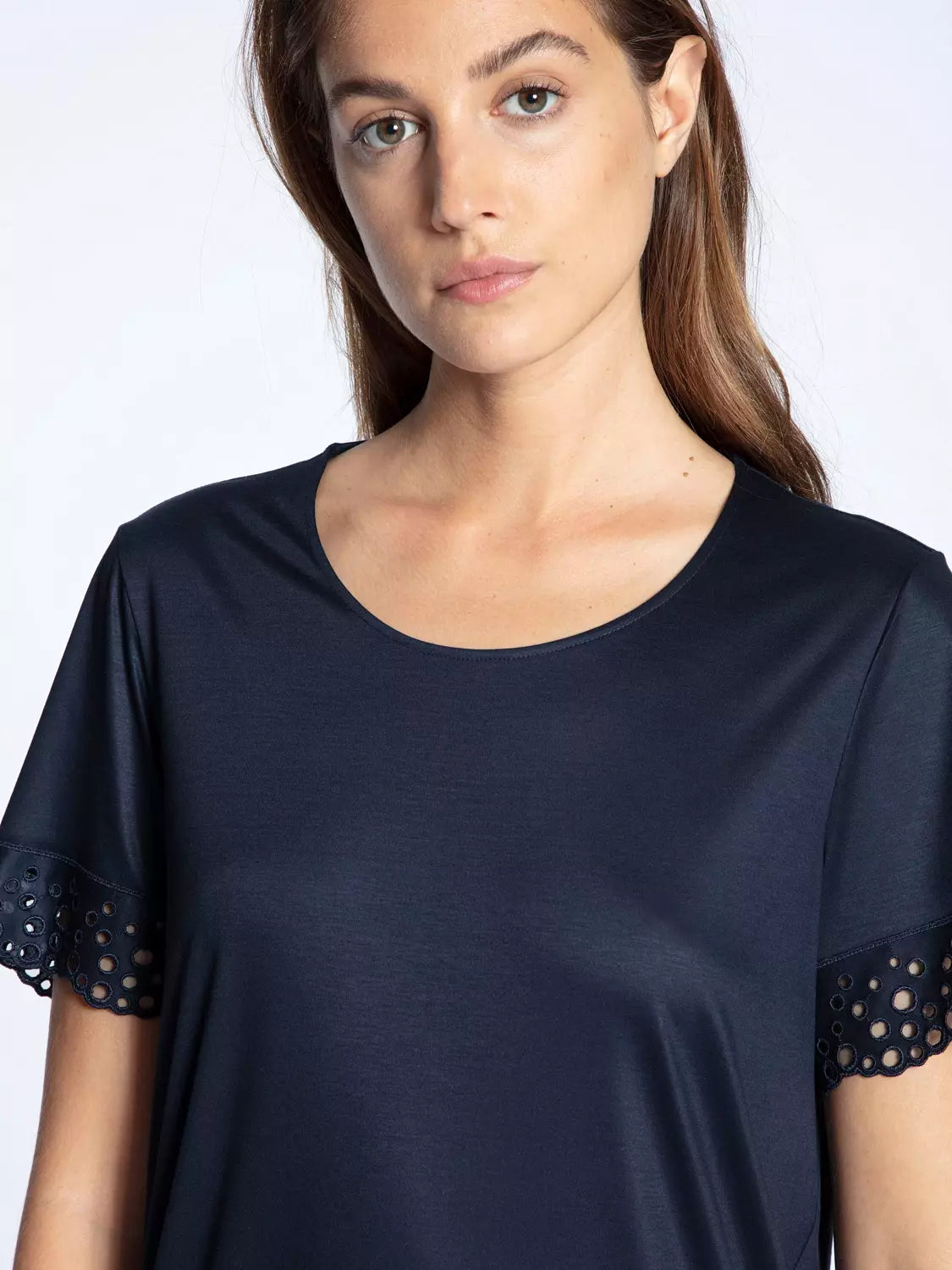 Sleepshirt, 95cm bleu foncé.