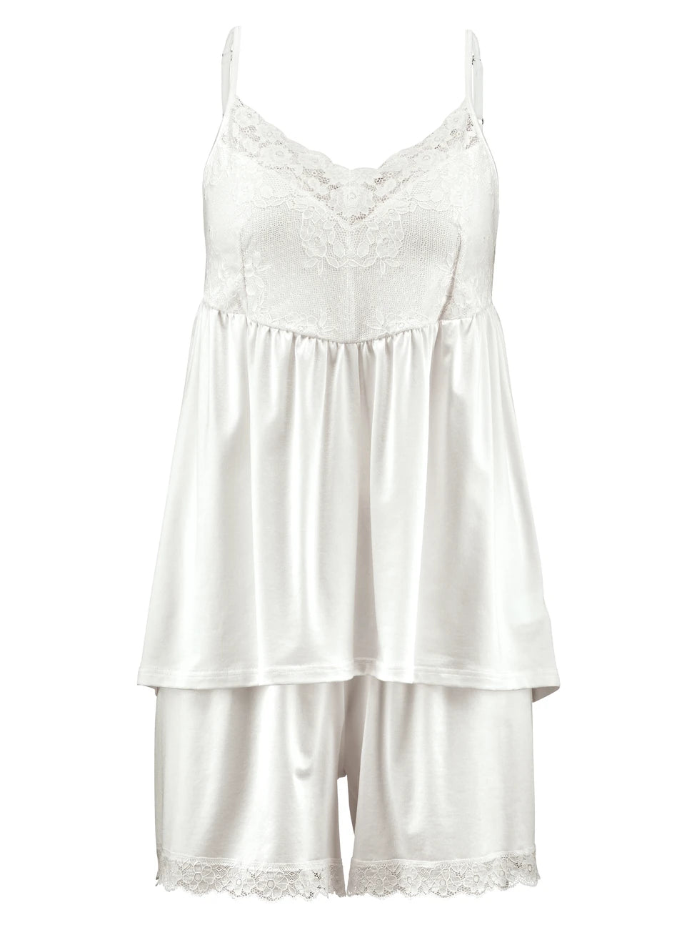 CALIDA 100% NATURE ROMANCE Pyjama court