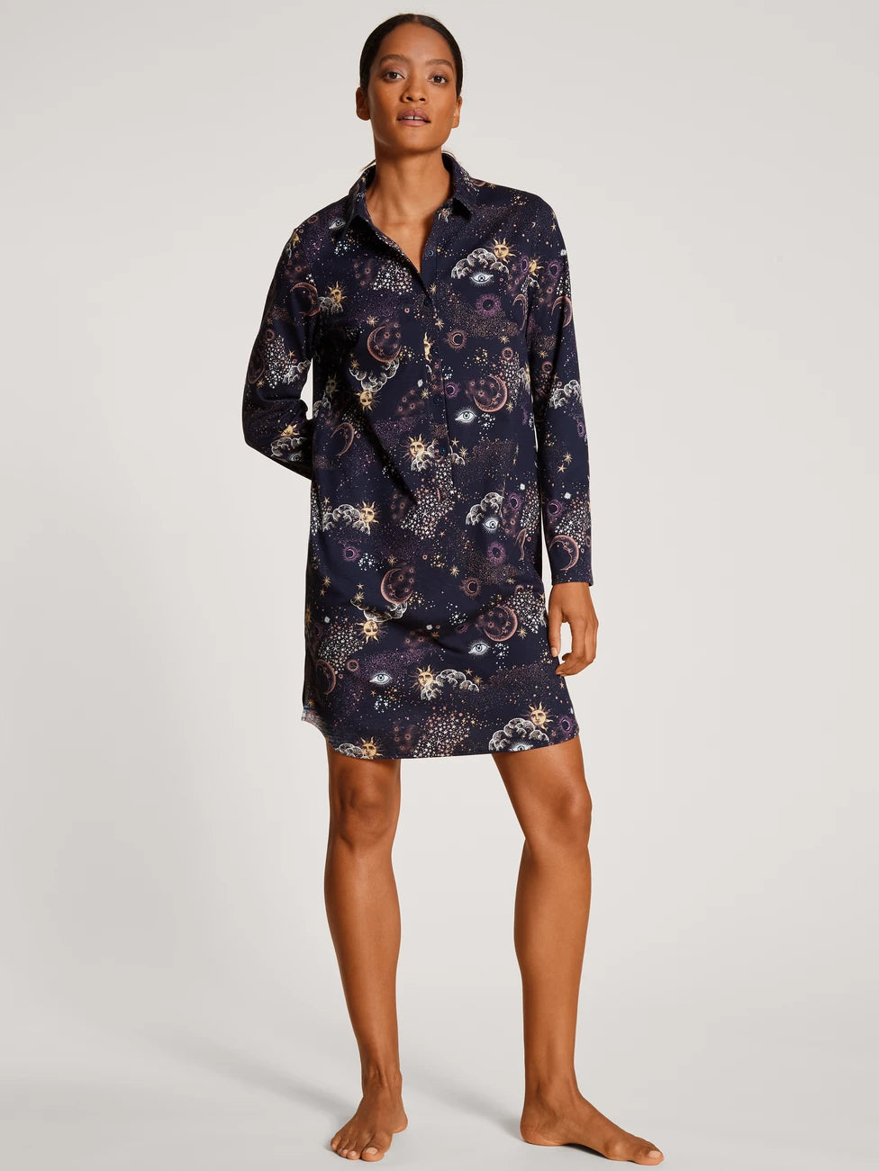 CALIDA FAVOURITES UNIVERSE Loungedress – Lingerie Wolf