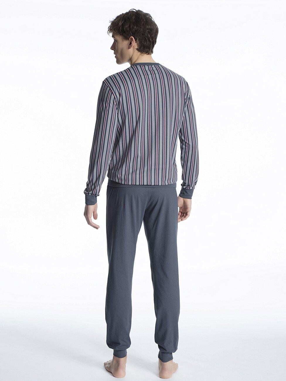 Pajamas / pajamas with cuffs, grey