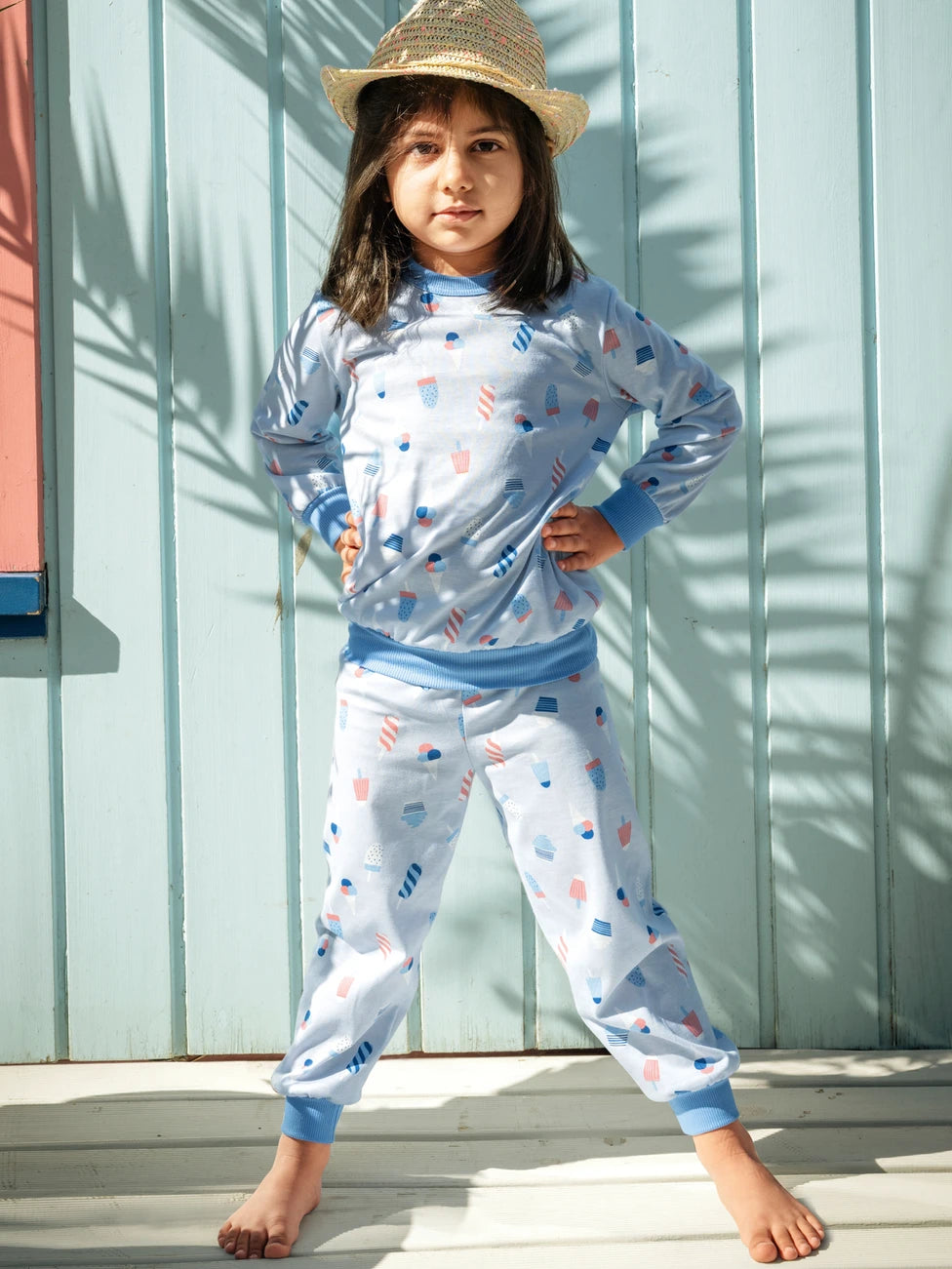 CALIDA TODDLERS ICECREAM Pyjama à poignets pour enfants