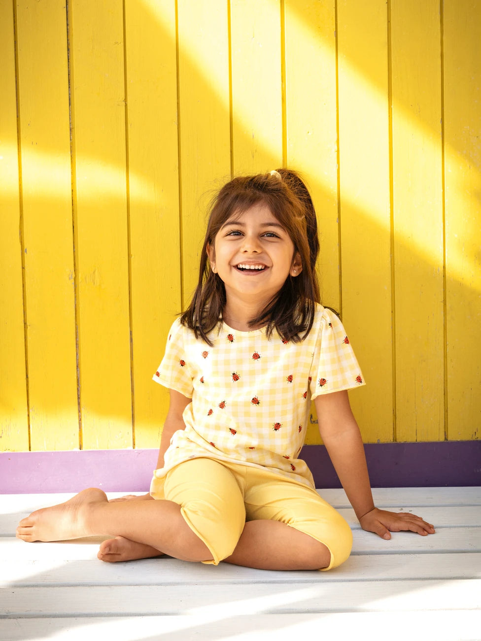 CALIDA TODDLERS LADYBIRD Capri-pyjama pour enfants