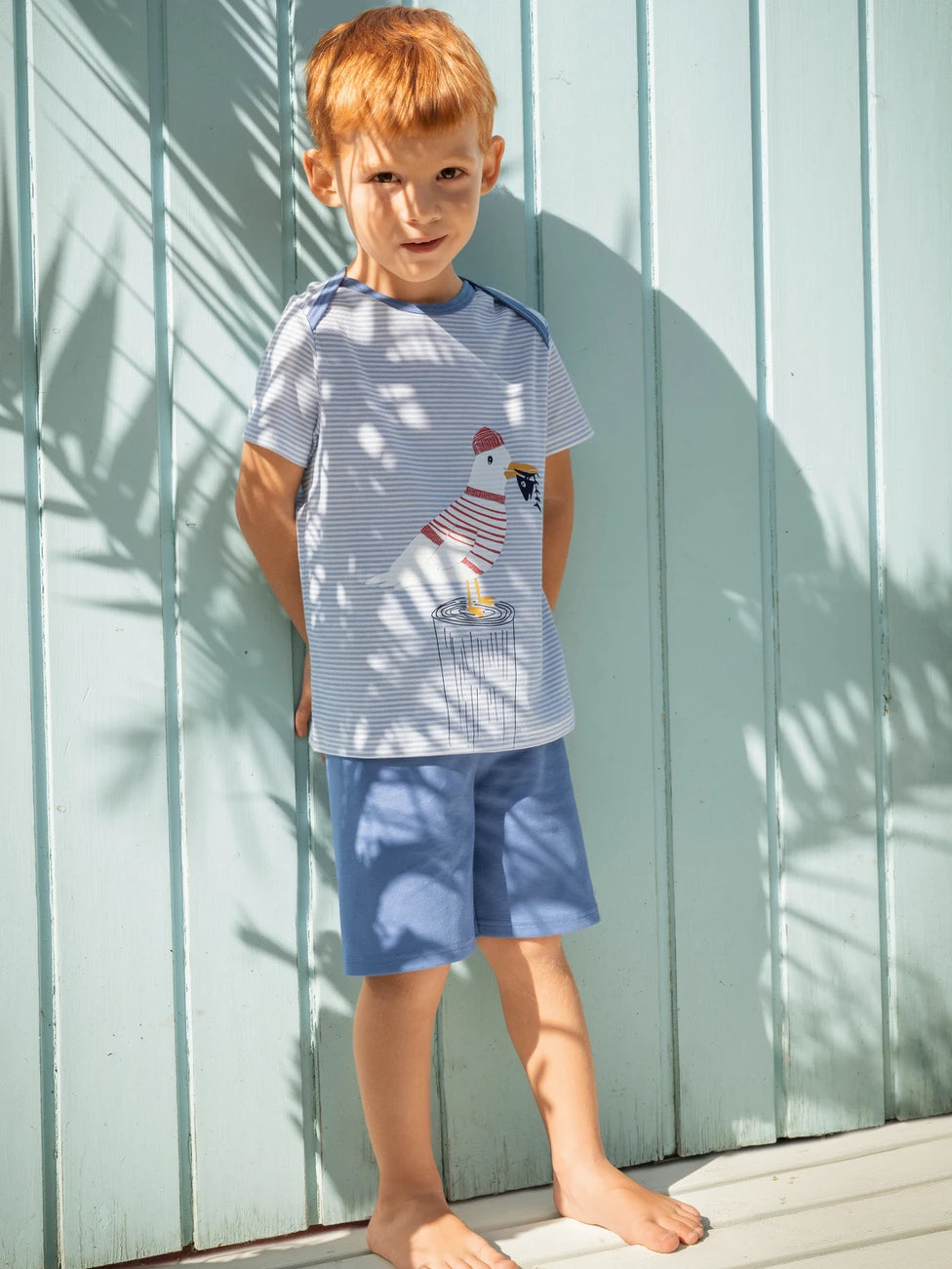CALIDA TODDLERS SEAGULL Kinder Kurz-Pyjama