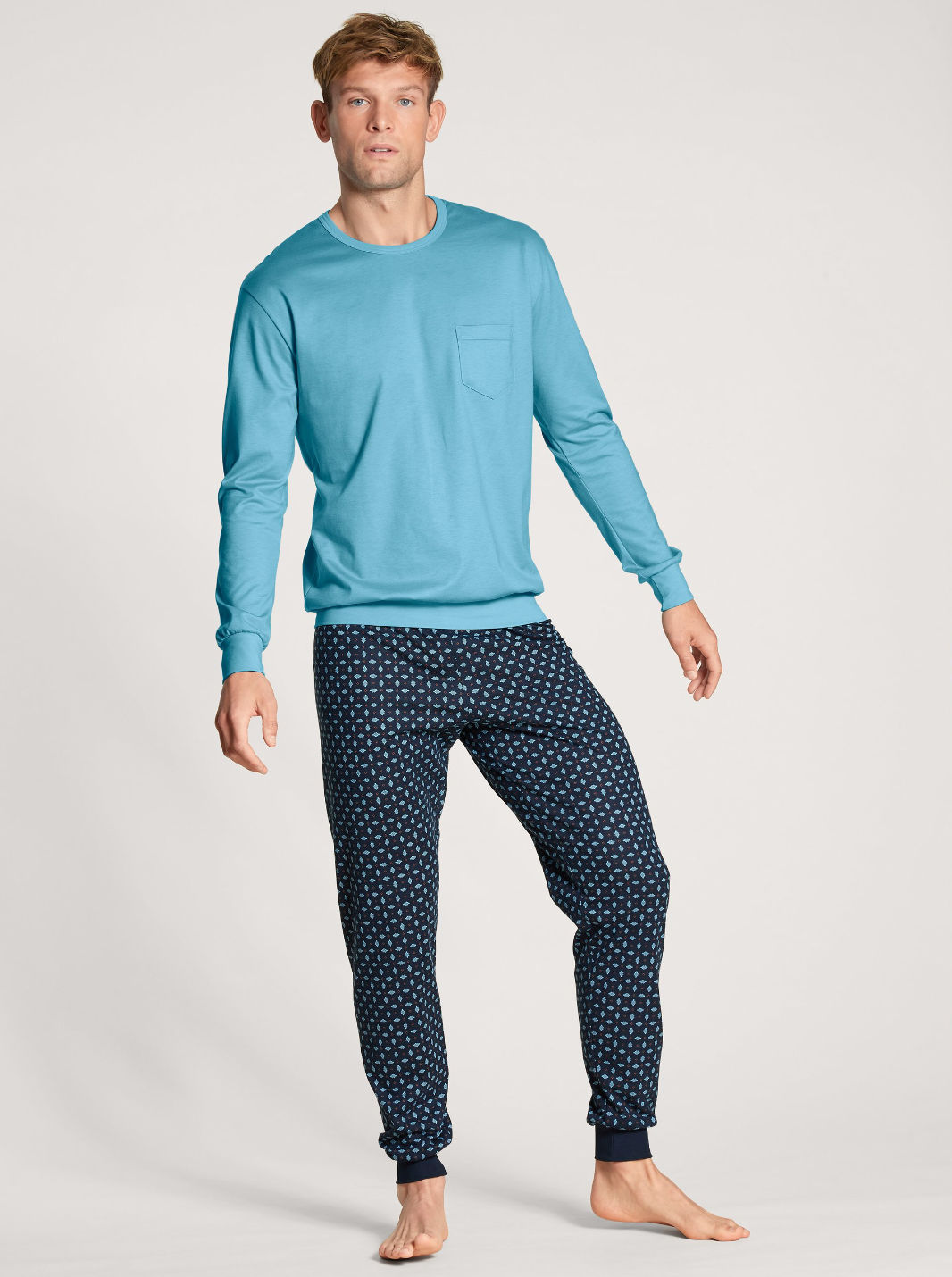 CALIDA RELAX IMPRINT 2 Pyjama with cuff