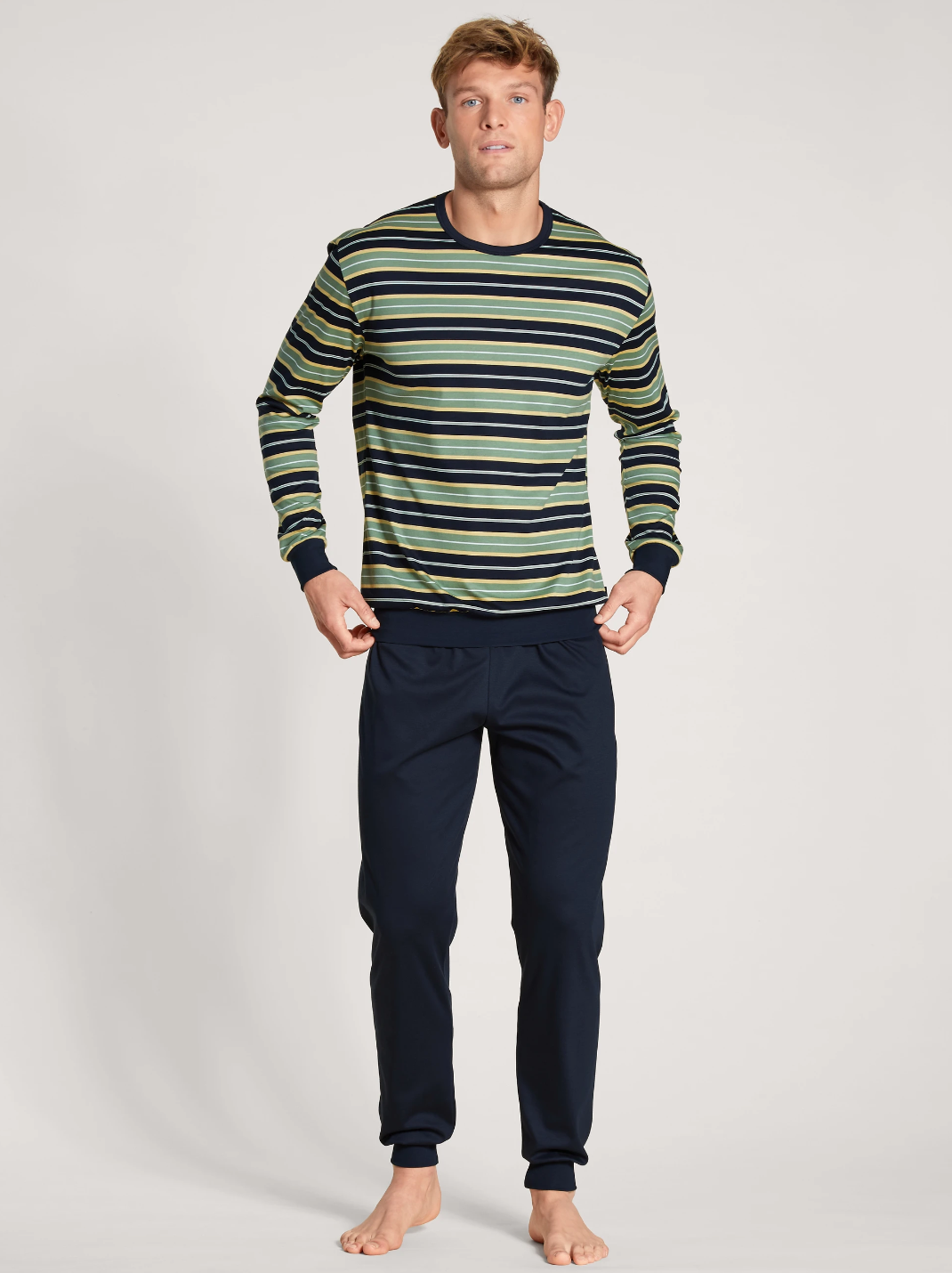 CALIDA RELAX STREAMLINE 1 Pyjama avec bords élastiques