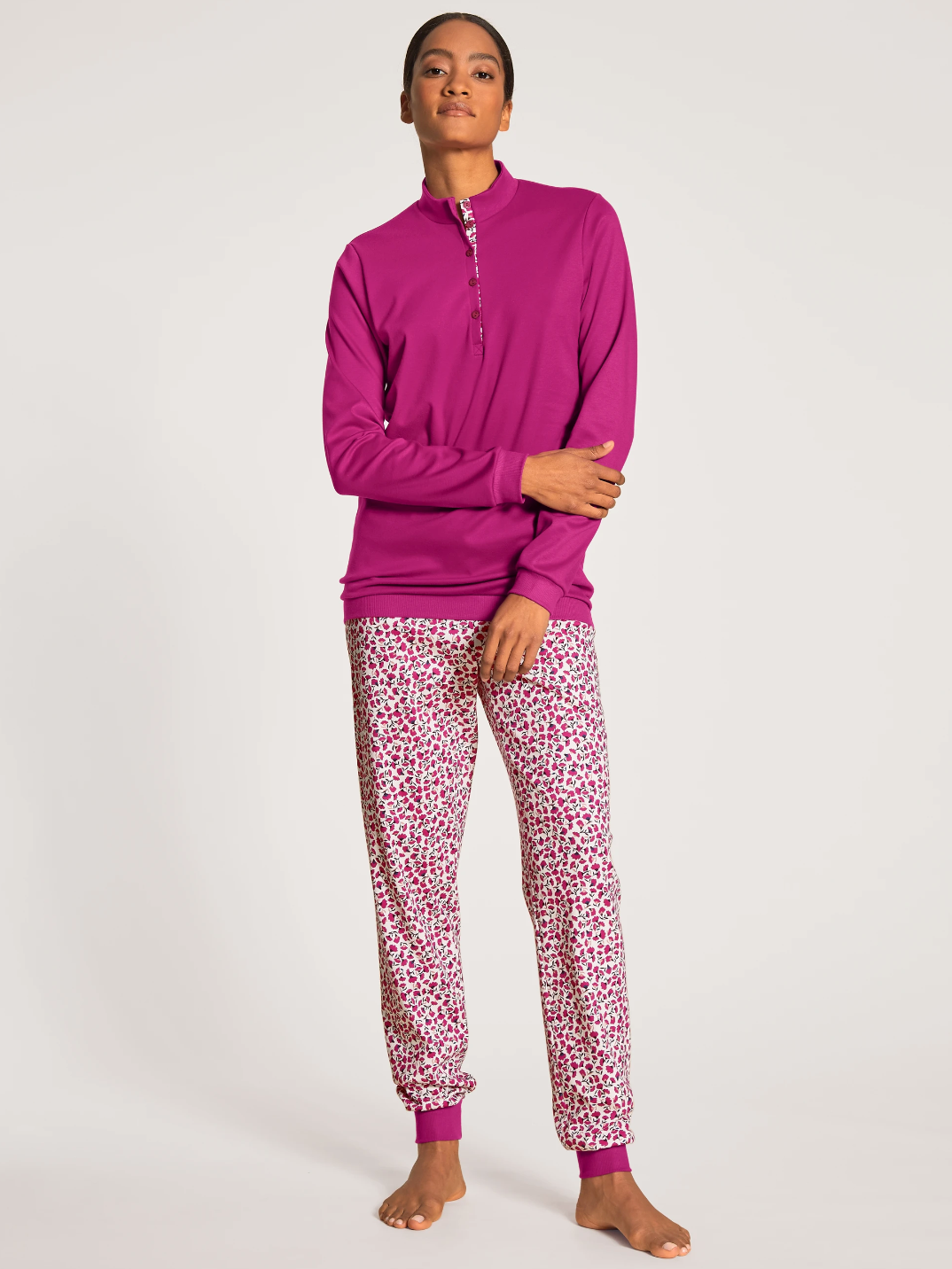 CALIDA MIDNIGHT DREAMS Pyjama avec bords élastiques