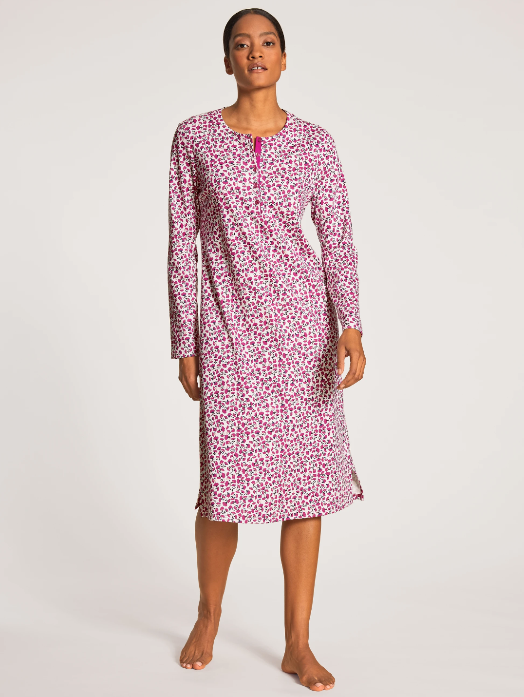 CALIDA MIDNIGHT DREAMS Chemise de nuit longueur 110cm Lingerie Wolf