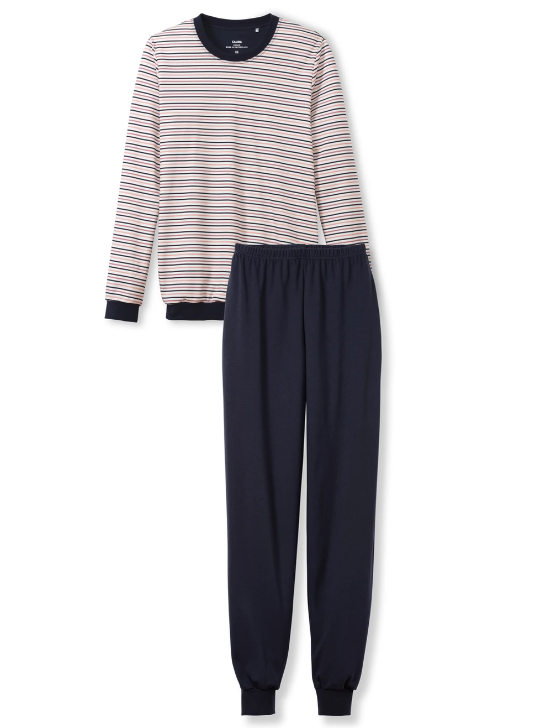 CALIDA
MIDNIGHT STRIPES
Bündchen-Pyjama