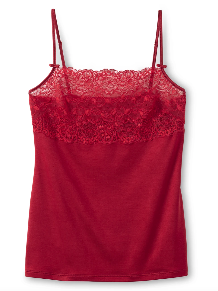 CALIDA SENSUAL SECRETS Top à fines bretelles avec dentelle