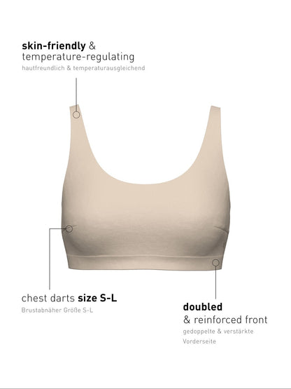 2239-160 Calida Natural Skin Bustier, Cradle to Cradle Certified