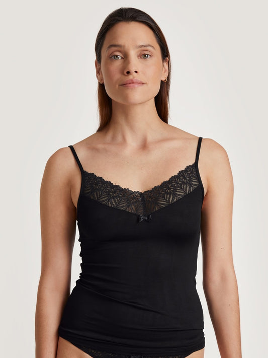 Seduction Lace Spaghetti-Top