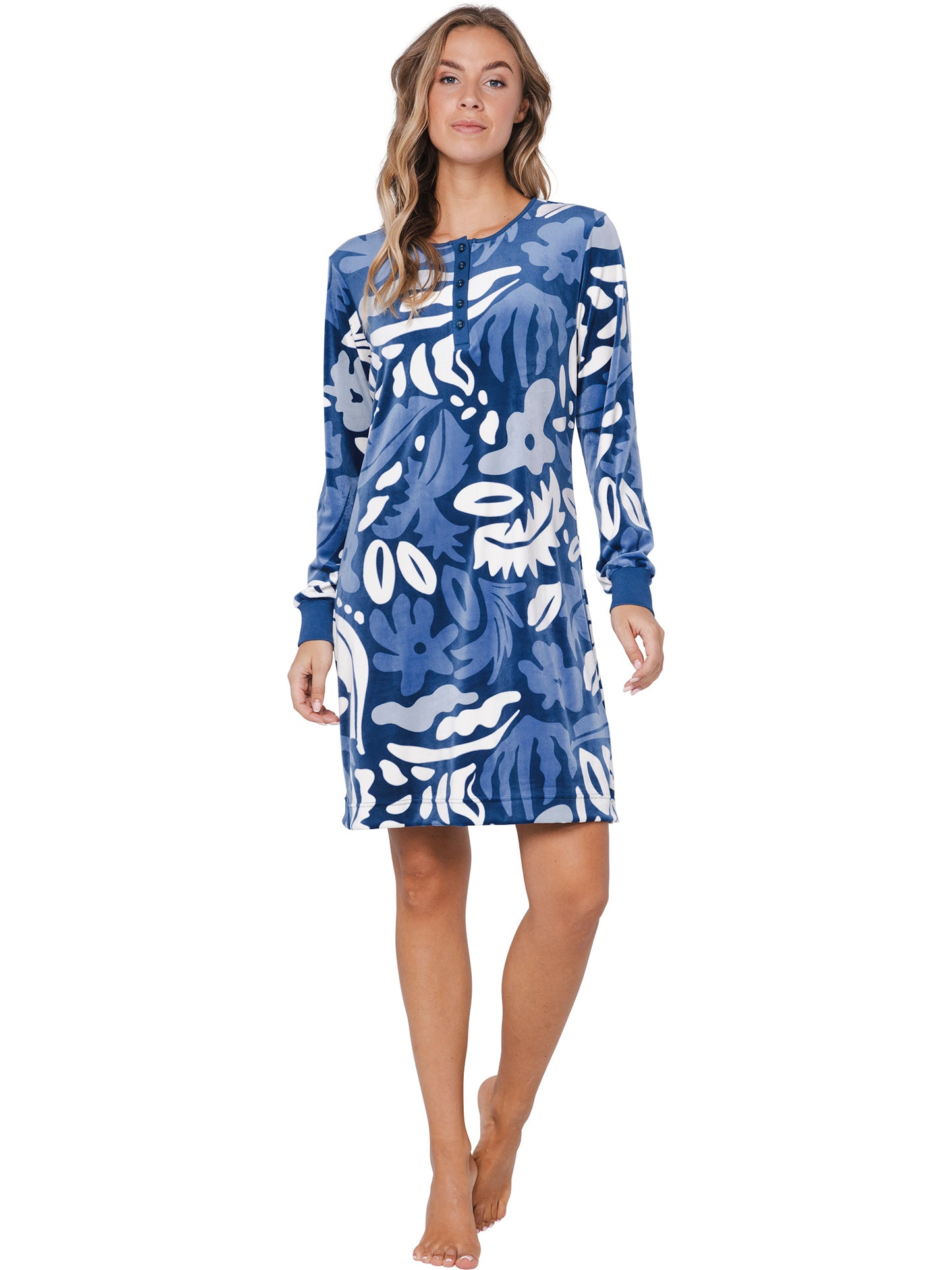 Zetex Nightdress with buttons (95 cm)