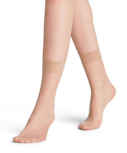 41390-4409 FALKE Seidenglatt 15 DEN Women Ankle socks transparent & glossy Colour: crystal
