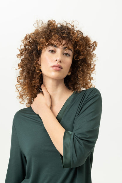 mey 3/4-sleeve T-shirt Color Mystic Jade