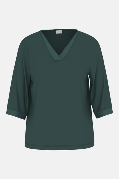 mey 3/4-sleeve T-shirt Color Mystic Jade