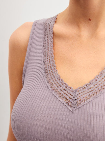 Camiseta de tirantes Calida de lana y seda Serie Silky Wool Joy