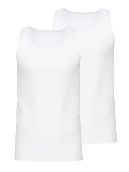 12141-1 Calida Natural Benefit Athletic-Shirt, two-pack