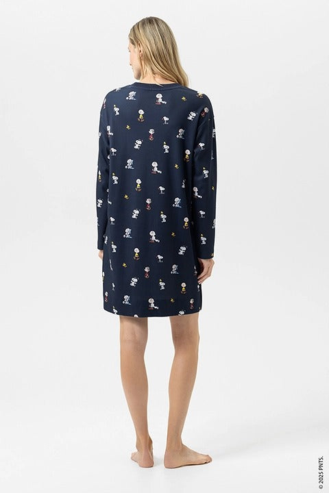 mey Long-sleeved nightdress Serie mey x Peanuts