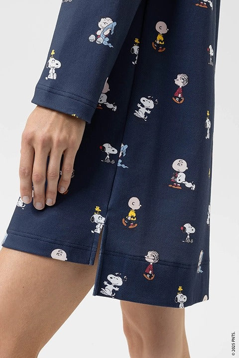 mey Long-sleeved nightdress Serie mey x Peanuts