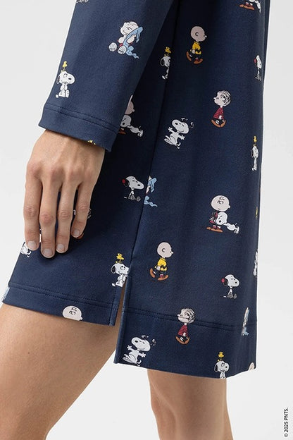 mey Long-sleeved nightdress Serie mey x Peanuts