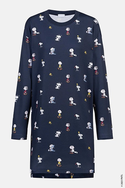mey Long-sleeved nightdress Serie mey x Peanuts