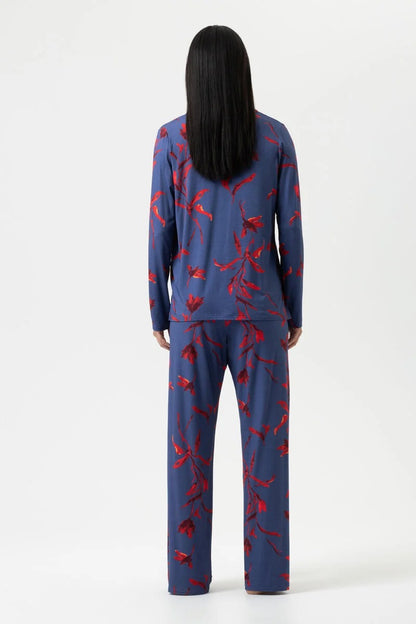 mey Long pyjamas Serie Royal Garden