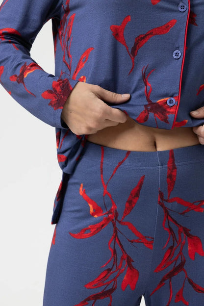 mey Long pyjamas Serie Royal Garden