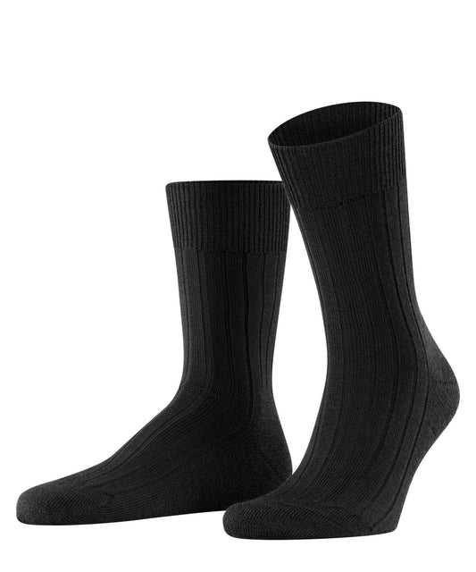 14402-3000 FALKE Teppich im Schuh Men Socks with plush soles Colour: black