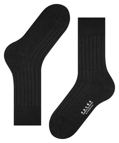 14402-3000 FALKE Teppich im Schuh Men Socks with plush soles Colour: black