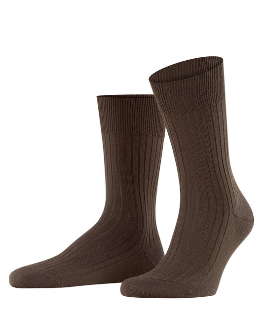 14415-5930 FALKE Bristol Pure Men Socks made of finest merino wool Colour: brown