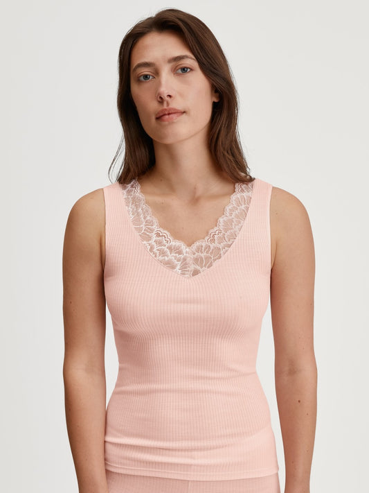 Calida Silky Wool Joy Tank top made from wool and silk