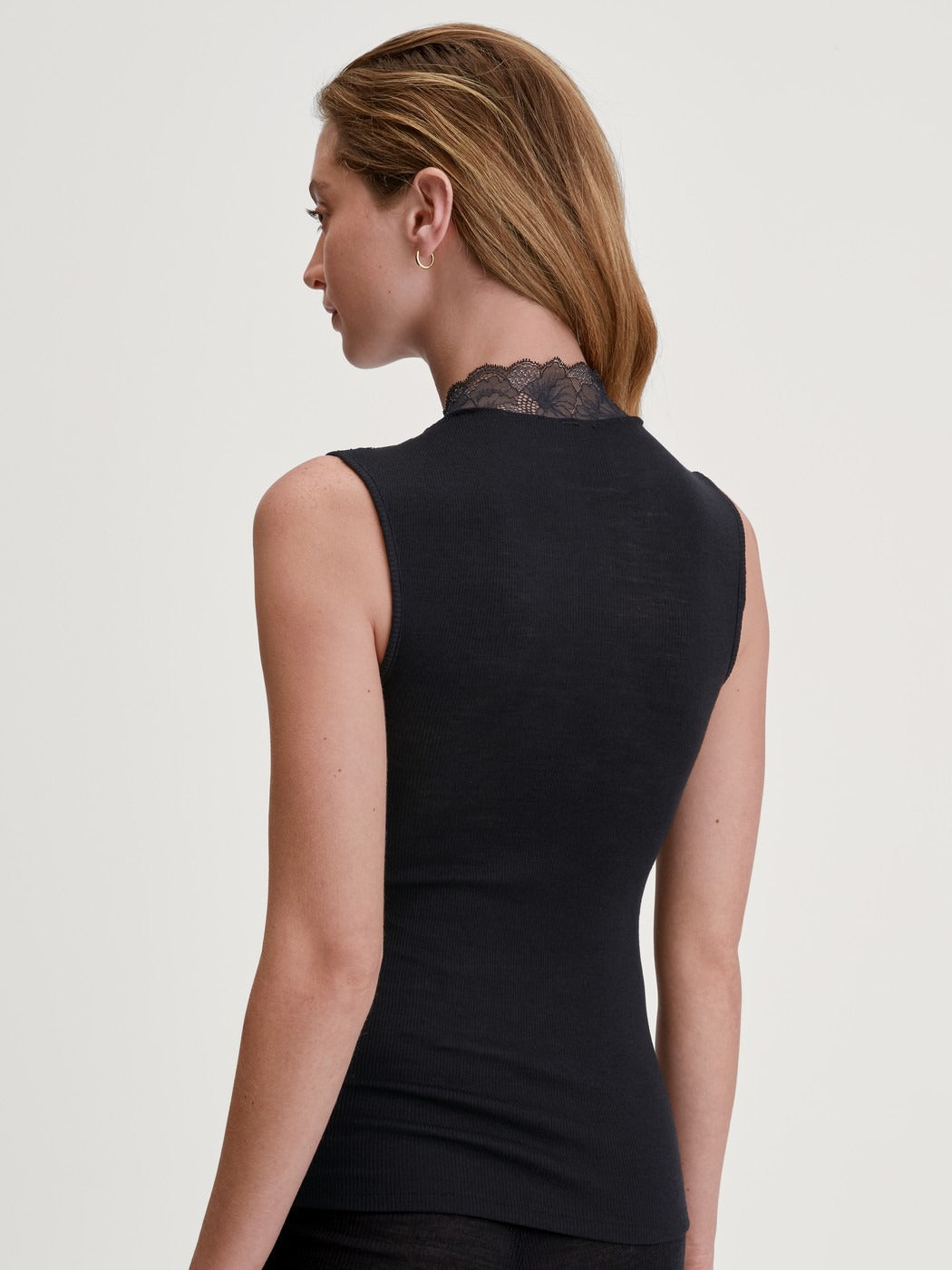 Calida Silky Wool Glam Tank top made from wool and silk