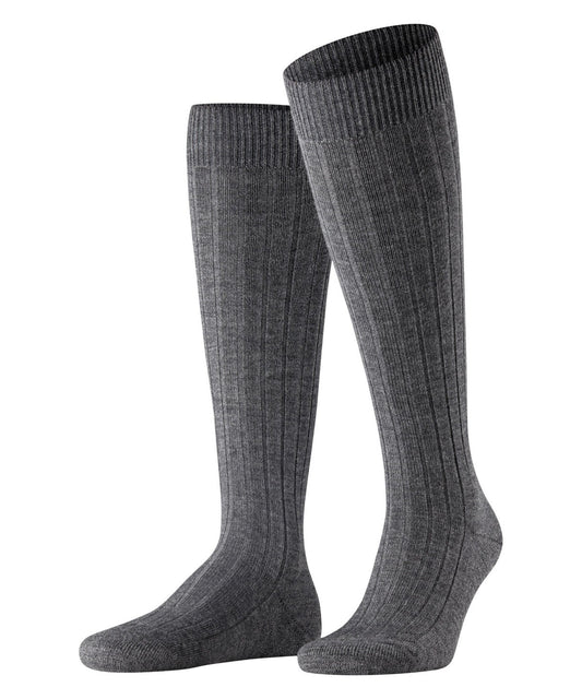 15410-3070 FALKE Teppich im Schuh Men Knee-high socks with sole padding Colour: dark grey