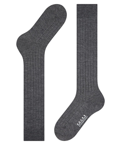 15410-3070 FALKE Teppich im Schuh Men Knee-high socks with sole padding Colour: dark grey