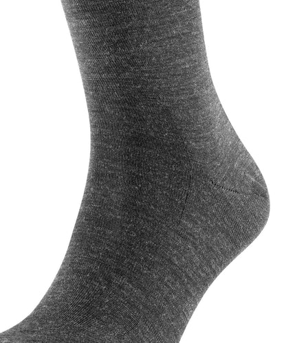 15435-3070 FALKE Airport Men Knee-high socks with virgin wool Colour: dark grey