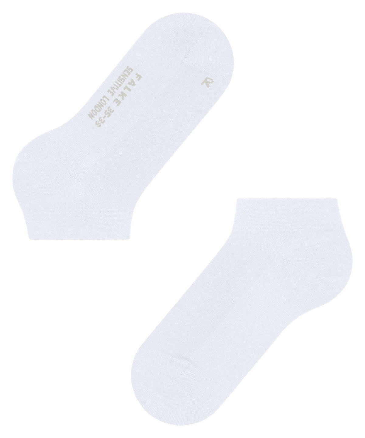 46339-2000 FALKE Sensitive London Women Sneaker socks Suitable for diabetics Colour: white